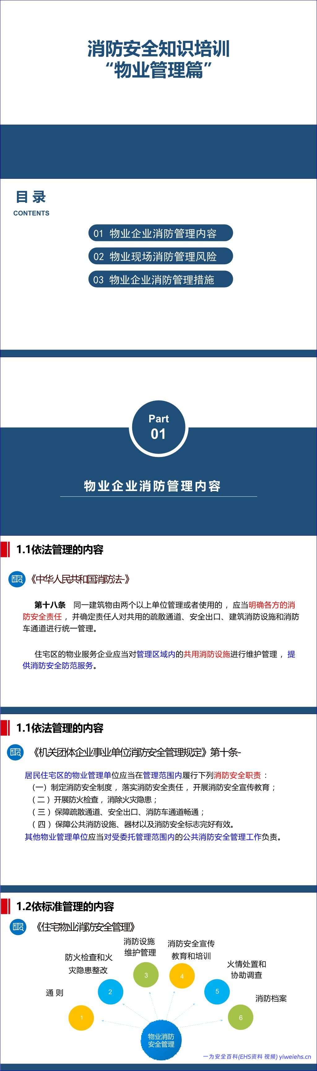 【PPT】2026最新消防安全知识培训之–物业管理篇70页