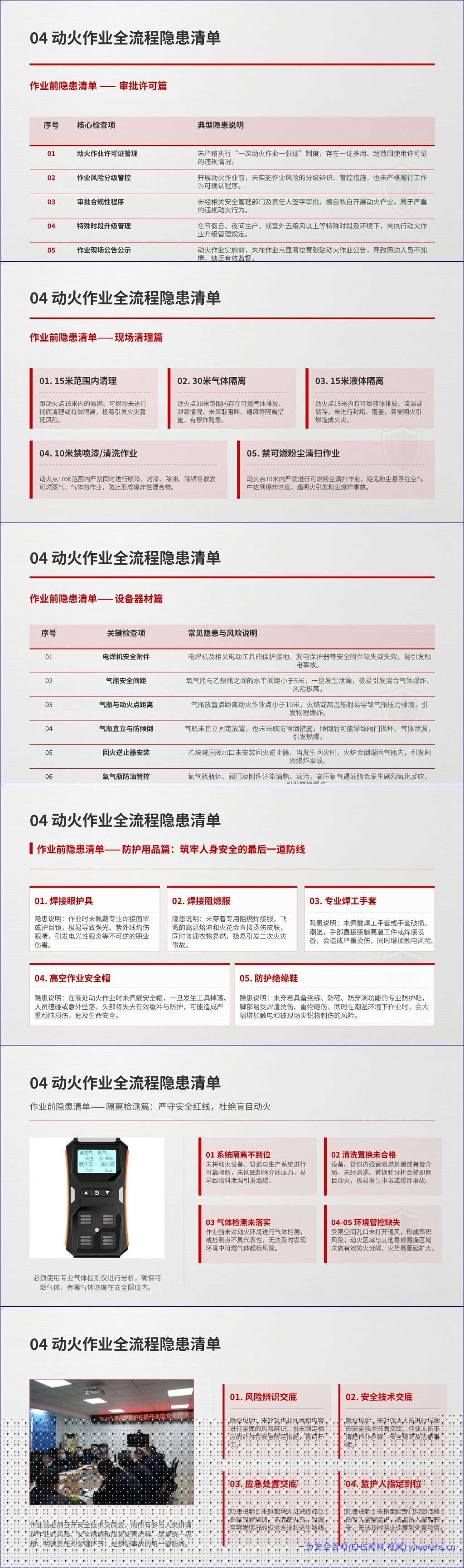 【PPT】动火作业安全培训课件