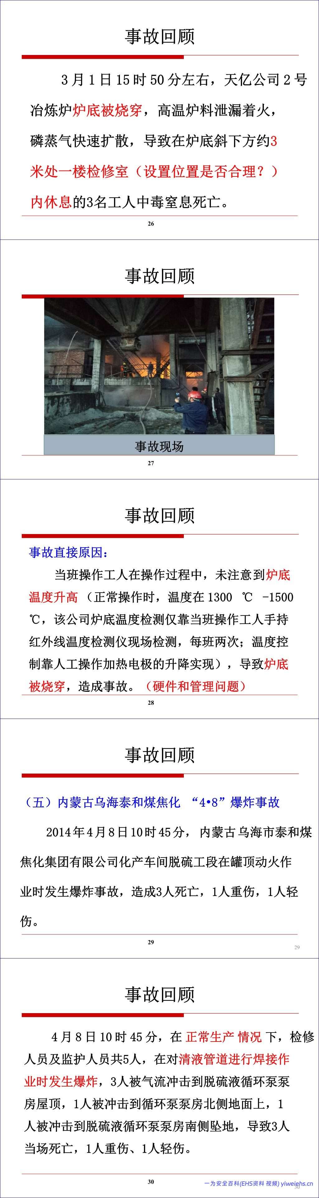 【PPT】化工生产过程的安全管理