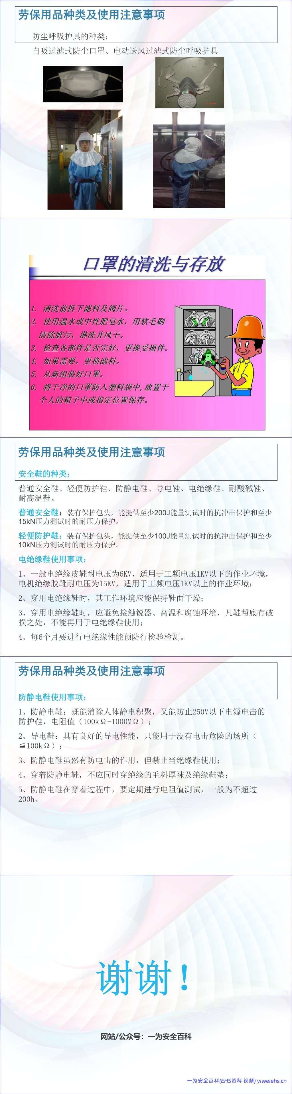 【PPT】职业卫生培训教材 – 30页