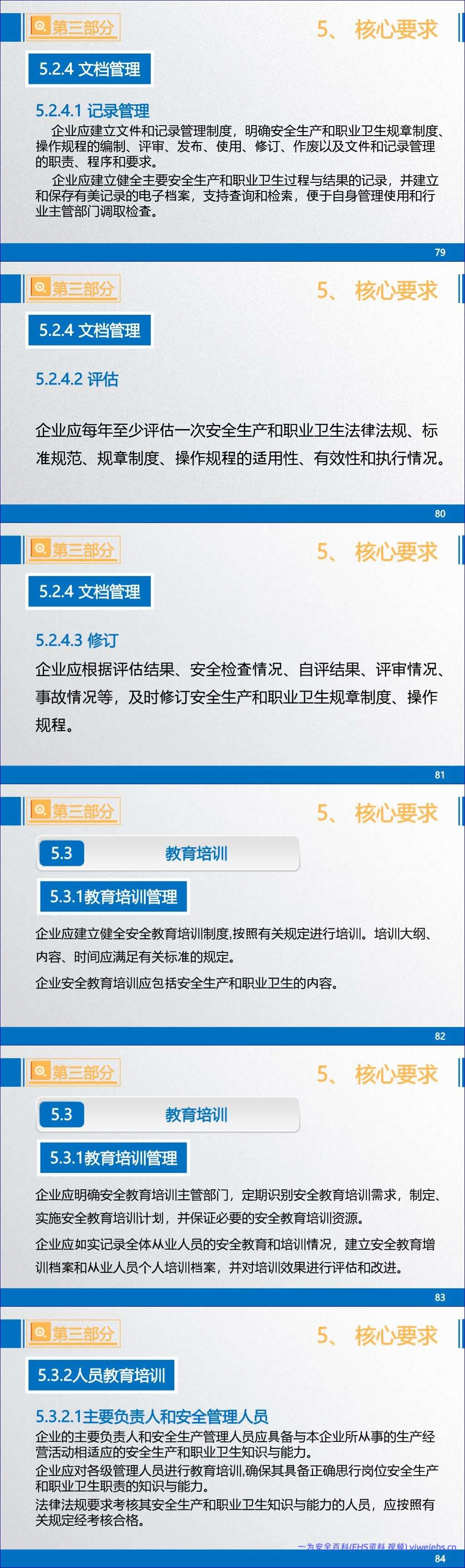 【PPT】企业安全生产标准化基本规范(GBT33000-2016)解读 – 171页