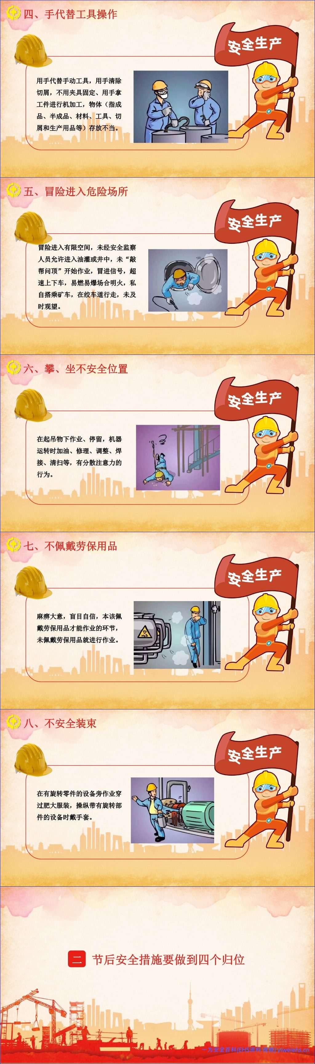 【PPT】复工复产八危、四归、六个一、十四重点培训 – 37页