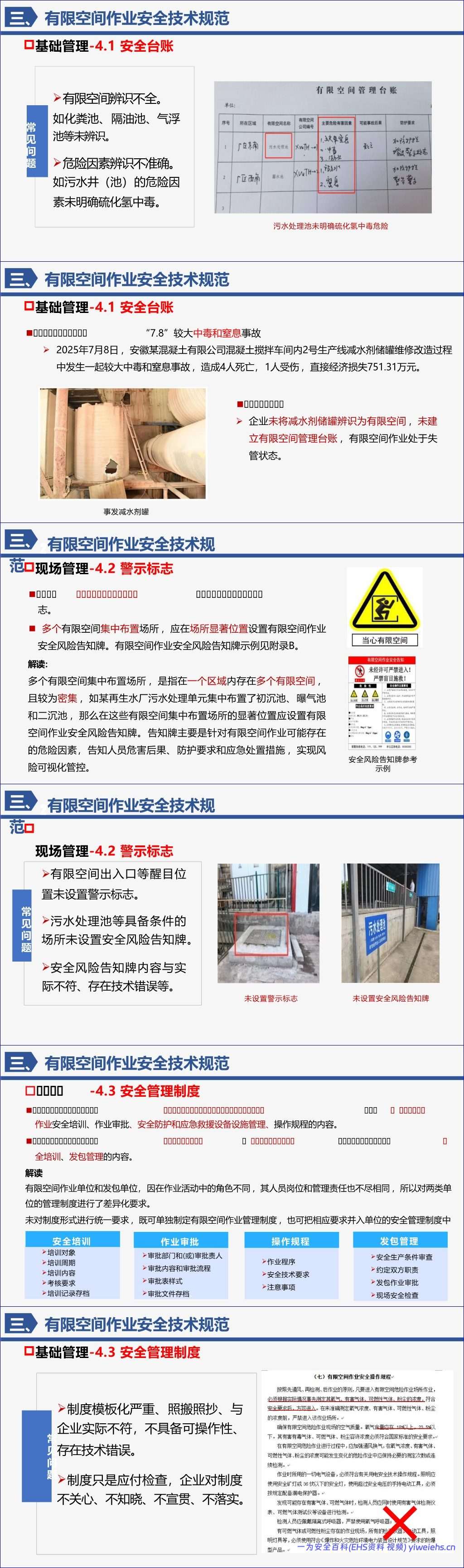 【PPT】有限空间作业安全风险管控课件-87页
